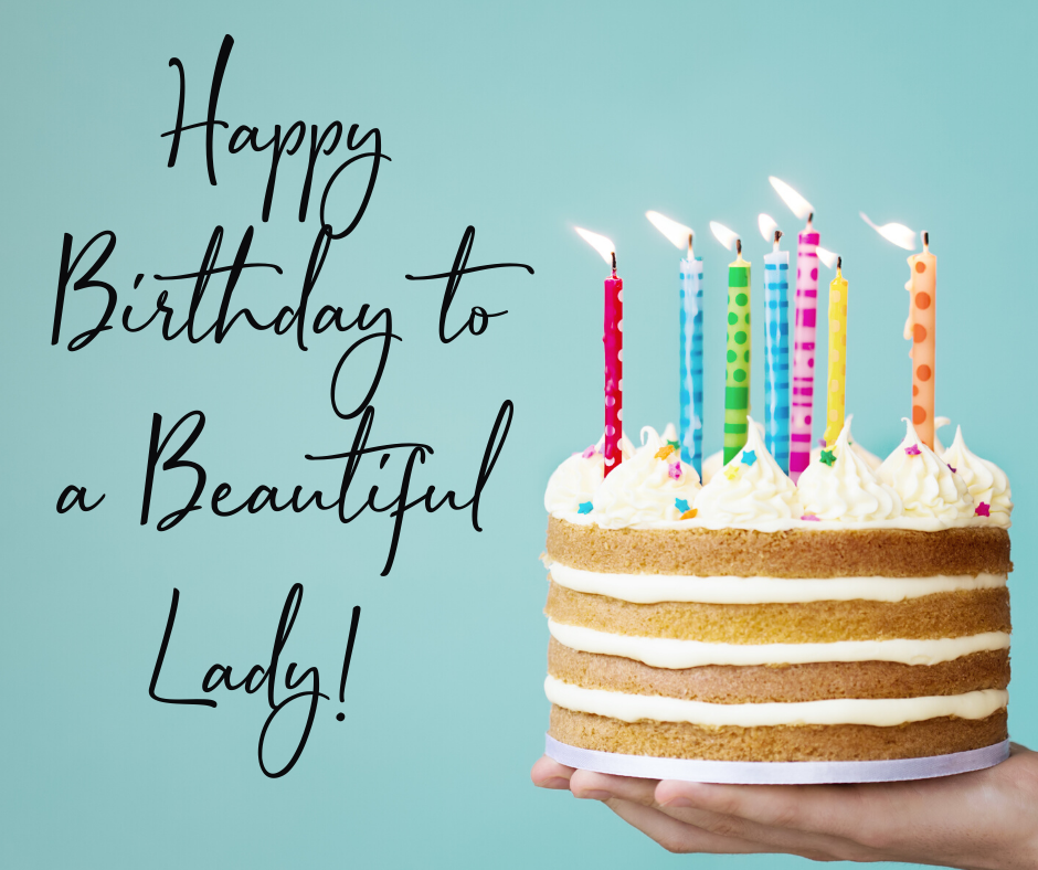 Images Of Happy Birthday Lady | The Cake Boutique